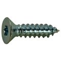 Midwest Fastener Sheet Metal Screw, #10 x 3/4 in, Zinc Plated Steel Flat Head Torx Drive, 20 PK 37017